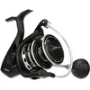 Image de Penn Pursuit IV Moulinet Spinning pêche en mer, Robuste et résistant, pêche au leurre, Bar, lieus, Thon, carangue, pêche Exotique Noir/Argenté, 6000