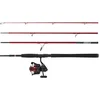 Image de Penn Fierce IV Travel Spin Fishing Combo, Canne à pêche en Eau salée et kit de Rouleaux, Parfait pour Filer, côtier, Offshore, Surf, Facile à Transporter avec étui Rigide en Cordura