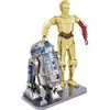 Image de Metal Earth Star Wars Set C-3PO + R2D2 Kit en métal
