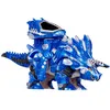Image de Armorsaurs Armor-Up Tricératops Cobalt - Figurine articulée avec 7 pièces d'armure Amovibles et mâchoire activée par la Queue, dès 6 Ans