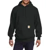 Image de Carhartt Midweight Fleece Hooded Pullover Sweatshirt k121 - X-Large