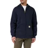 Image de Carhartt K122 Sweatshirt à capuche avec fermeture Éclair avant, 38/39 (S), bleu marine
