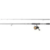 Image de Abu Garcia Black Max Spinning Combo | Canne à pêche et Moulinet pour la pêche en Eau Douce du brochet et du Sandre | Poids léger | Canne Noire de 2,13 m à Vitesse modérée | Moulinet de Taille 2500