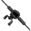 Image de Abu Garcia MAX X Black Ops Canne à pêche au lancer et moulinet, 1.98 m 10-40g, Ensemble pour la pêche en rivière, combos baitcasting pour les pêcheurs en eau douce, Brochet, perche et sandre - Noir