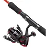 Image de Abu Garcia Cardinal X Combo Ensemble Canne et Moulinet Spinning pour la pêche des carnassiers au leurre en Eau Douce 1,83 m/5-25 g Noir/Rouge