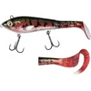 Image de Abu Garcia Svartzonker McHybrid Leurre de pêche - leurre de pêche Hybride Souple et Dur pour la pêche du brochet, de la Perche et de la Truite en Eau Douce et en Eau salée, Red Sucker 16,5 cm