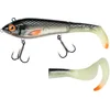 Image de Abu Garcia Svartzonker McHybrid - Leurre de pêche Hybride Souple et Dur - Glow Shad 16,5 cm