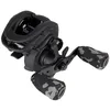 Image de Abu Garcia Max® X Black OPS Moulinet de pêche au Lancer | Moulinet de pêche baitcast à Profil Bas | pour Les pêcheurs prédateurs dans Les Lacs et rivières d'eau Douce | Noir LP | Gaucher