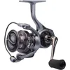 Image de Abu Garcia Moulinet Revo SX, pêche carnassière, pêche en Eau Douce, Perche, brochet, Sandre, Noir/Gris, Rapport de Vitesse 6,2:1, Robuste et léger, 9 + 1 roulement, 4000