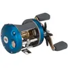 Image de Abu Garcia Ambassadeur C4 Moulinet à Tambour Tournant de Type Baitcast pour la Pêche au Leurre ou au Poser, Bleu/doré