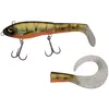 Image de Abu Garcia Svartzonker Mchybride Leurre Brochet - Leurre de Type Swimbait Hybride Corps dur et Paddle Souple - Fournit avec une Queue de Rechange, Yellow Fin Perch
