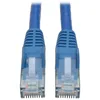 Image de Eaton Tripp Lite Câble réseau Cat6 Gigabit Snagless Molded UTP, M/M, Bleu, 3m, Garantie à Vie (N201-010-BL)