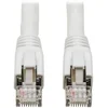 Image de Eaton Tripp Lite Câble réseau Cat8 en accroc, Certifié 25G/40G, 22 AWG S/FTP, PoE, blanc, 1.8 m, Garantie à vie (N272-025-WH)