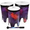 Image de Toca Nesting Drums Freestyle II Tom Tom, 3 pcs Set, Taille 12"/14"/16", Woodstock Purple, TSSNT-3PCWP-FDP