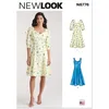 Image de NEW LOOK Paper Pattern UN6776A Robe à manches pour femme Variations A (38-40-42-44-46)
