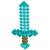 Image de Minecraft - Épée En Diamant - Licence Officielle Mojang - Accessoire Immersif Pour Fans - Taille Unique - Idéal Pour Jeux De Rôle - Costume Et Accessoires - Cadeau Pour Enfants À Partir De 6 Ans