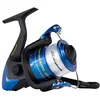Image de Shakespeare Firebird Spinning Reel - Moulinet léger avec poignée et Bobine en Graphite, Conception à roulement à Billes pour la pêche en Eau Douce - 6000, Noir