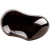 Image de Fellowes Mini Repose-Poignet Crystal Gel Fellowes, Ergonomique, Repose-Poignet Pour Souris Gel Transparent Noir, 18 x 122 x 88 mm (Lot de 2)