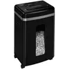 Image de Fellowes Destructeur de Documents 450M 1 à 3 utilisateurs, Haute confidentialité, Micro Coupe, Corbeille extractible 22L, Capacité : 9 Feuilles, Noir, 4074101