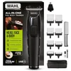 Image de WAHL All in One Trimmer, cheveux, barbe, oreilles, nez et corps, batterie lithium puissante, têtes lavables et large tête en T, longueur de coupe de 0,5 mm à 25 mm, 210 minutes d'autonomie