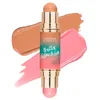 Image de Physicians Formula Butter Glow & Go, Stick Duo Multi-Usage pour Joues, Yeux et Lèvres, Teintes pour Bronzer, Contour et Blush, Beachy Pink