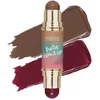 Image de Physicians Formula Butter Glow & Go, Stick Duo Multi-Usage pour Joues, Yeux et Lèvres, Teintes pour Bronzer, Contour et Blush, Beach Bum Plum