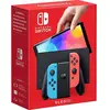 Image de Nintendo Console Switch OLED 64 GB rouge néon, bleu fluorescent