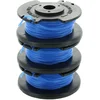 Image de Ryobi ONE+ AC14RL3A Lot de 3 bobines de fil de rechange pour débroussailleuse Ryobi sans fil et débroussailleuses de 18 V, 24 V et 40 V, Ø 1,7 cm