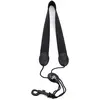 Image de Rico Sangle pour saxophone, Alto/Soprano, nylon noir, crochet à mousqueton