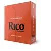 Image de Anches pour clarinette alto Rico par D'Addario, force 2 (pack de 10)
