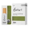Image de D'Addario Organique Reserve Soprano Anches de Saxophone - Anches Sax - Le Premier et le Seul Roseau Biologique - 3.5 Force, 10 Paquet