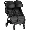 Image de Baby Jogger City Tour 2 Double Poussette double pour frères et soeurs pour voyager | Poussette jumelle légère, pliable et portable | Pitch Black (noir)