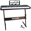 Image de Bontempi- Clavier 61 Touches avec Pied, 16 6125, L94cm x W31cm x D90cm