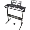 Image de Bontempi | HarmonyLegs - Clavier Piano Numérique 54 Touches, Avec Repose-Clavier et Touches Lumineuses Parfaites Pour S'Amuser, 74,9x23,9x8,9 cm