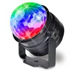 Image de LED Party Light Boule avec Éclairages LED Disco, Télécommande, Support à Ventouse, Rotation Réglable, 11x9.1x8.5cm
