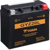 Image de Yuasa GYZ20L Batterie moto 12 V 250 CCA AGM sans entretien | 21.1 Ah Capacité, Design compact, Anti-fuite, Résiste aux vibrations, Idéal pour motos sport & ATVs