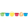 Image de Nuby Bols avec Couvercle | Pots de conservation | 6 Pack | 300 ml | Multicouleurs (couleurs peuvent varier)