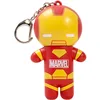 Image de Lip Smacker Marvel Collection, Baume à Lèvres Iron Man pour Enfants avec Porte-Clés, Hydratant et Rafraîchissant, Blister Unique