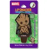 Image de Lip Smacker Marvel, Les Gardiens de la Galaxie, Baume à Lèvres Enfants avec Porte Clé Marvel, Forme de Sucette Facile à Appliquer, Baume à Lèvres Infusé avec de l'Huile de Ricin, Groot Beer Float