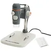 Image de Celestron 44308 CL-CM800 Microscope numérique portatif Pro, grossissement 20x-200x, gris/ blanc