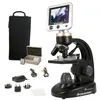 Image de Celestron 44341 Microscope numérique professionnel II LCD 5MP, grossissement 4x-1600x, noir/argenté