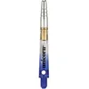 Image de Unicorn Tiges de fléchettes rotatives Gripper 360 Bicolore en Polycarbonate Durable avec Porte-Aile en Alliage Bleu Taille M 44,9 mm 3 tiges