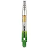 Image de Unicorn Tiges de fléchettes rotatives Gripper 360 Bicolore en Polycarbonate Durable avec Porte-Aile en Alliage Vert Taille M 44,9 mm 3 tiges
