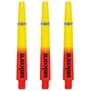 Image de Unicorn Tiges de fléchettes | Gripper 3 Cosmos Pulsar | Polycarbonate Durable | Rouge et Jaune | Moyen 44,2 mm | 3 tiges
