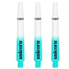 Image de Unicorn Tiges de fléchettes | Gripper 3 Cosmos Comet | Polycarbonate Durable | Bleu pâle et Blanc | Moyen 44,2 mm | 3 tiges