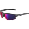 Image de Bollé BOLT 2.0 Titanium Matte - Volt+ Ultraviolet Polarized - Lunettes de soleil - Titanium Matte - Volt+ Ultraviolet Polarized - Taille L - Unisexe - Adulte