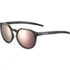 Image de Bollé MERIT Black Crystal Matte - Brown Pink Polarized - Lunettes de soleil - Brown Pink Polarized - Taille S - Unisexe - Adulte