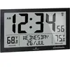 Image de Marathon Denver-Horloge Murale Radio-pilotée-Horloge numérique Grand écran-Calendrier Radio-piloté-Grand Affichage Grands Chiffres-Thermomètre et hygromètre-Livré avec Une sonde météo-Piles incluses