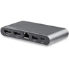 Image de StarTech.com Dock USB-C à double affichage Displayport 4K - Mini Station d'Accueil - Power Delivery Passthrough 100 W - GbE - Hu DK30C2DAGPD