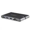 Image de StarTech.com Adaptateur Multiport USB-C - Mini Dock USB Type C avec 4k HDMI ou 1080p VGA - 100W Power Delivery Passthrough, Hub DKT30CHVSCPD